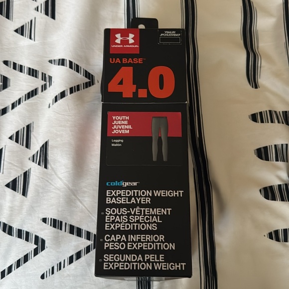 NWT - Under Armour ColdGear Expedition Weight Base Layer - black - Picture 2 of 11